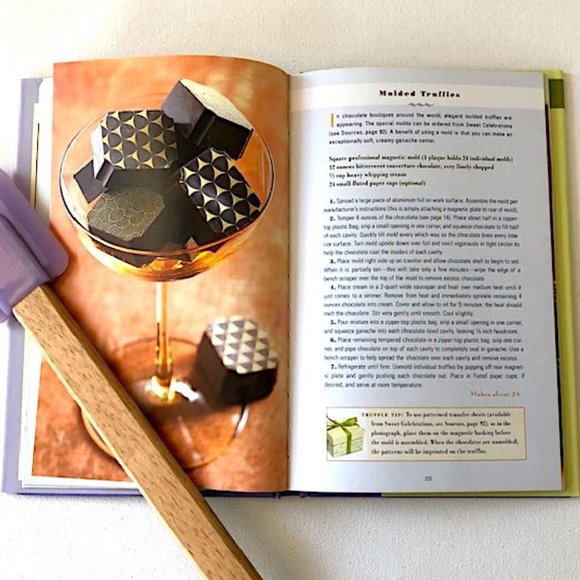 Chocolate Truffle Cookbook & Spatula Gift - Picture 8 of 15